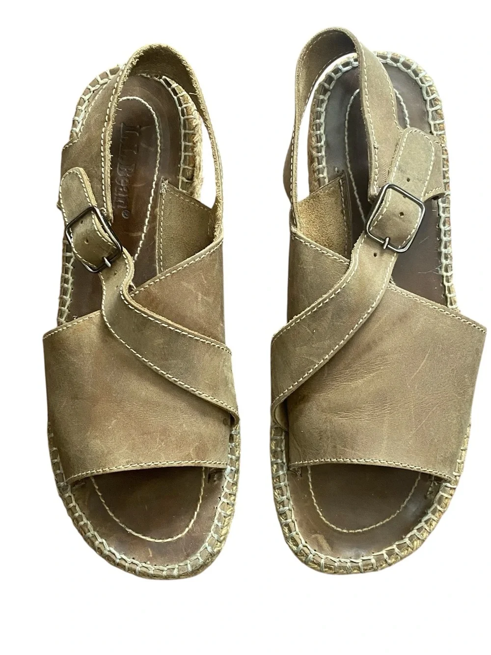 Vintage L.L. Bean Leather Sandals Women’s 9.5 Tan